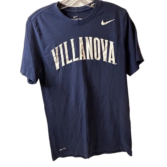 Nike Villanova Wildcats Men's Blue Graphic T-Shirt Size S Short Sleeve - Picture 1 of 7